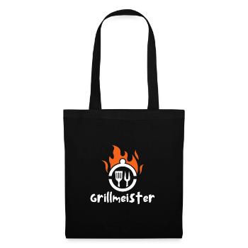 Grillmeister - Sac en tissu - noir - Devant