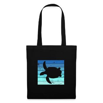 Chill Toad Turtle Chill Turtle Relax - Sac en tissu - noir - Devant