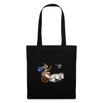 Freya Norse Mythology Goddess - Tote Bag - black - Front
