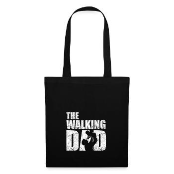 The Walking Dad loving father with baby gift - Tote Bag - black - Front