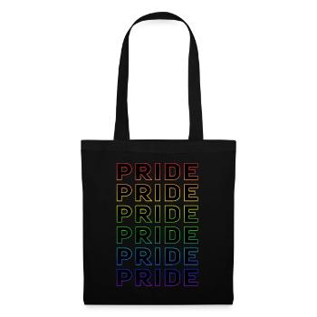 ALL PRIDE 6v - Sac en tissu - noir - Devant