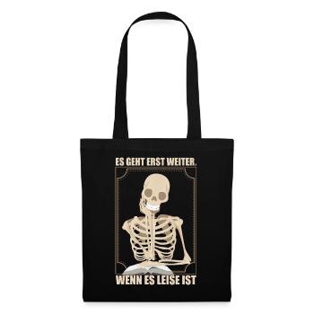 Cadeau drôle professeur - Sac en tissu - noir - Devant