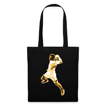 Handball Handballer - Design - Tote Bag - black - Front