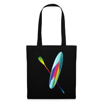 Stand up paddling colorful paddle board - Tote Bag - black - Front