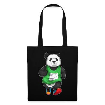 Panda Jogger Jogging Sport - Sac en tissu - noir - Devant