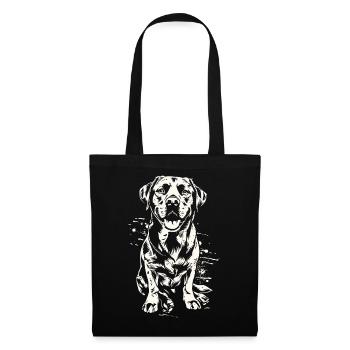 Labrador Retriever - Propriétaires de chiens - Labrador - Sac en tissu - noir - Devant