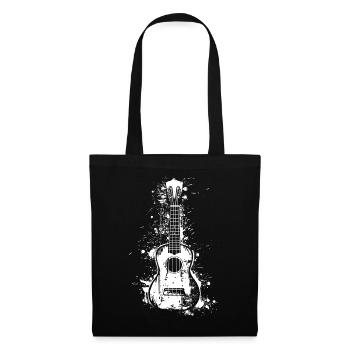 Ukulele Graffiti - Tote Bag - black - Front