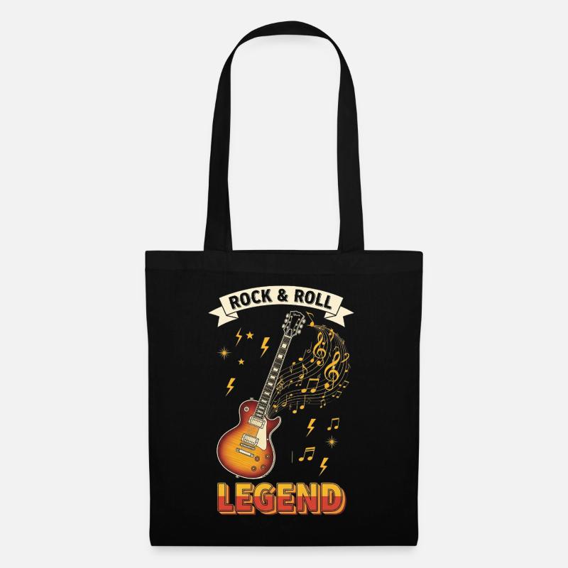 Rock & roll legend - Tote Bag - black
