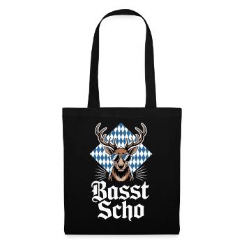 Lunettes de soleil Moose Bavarian Deer Basst Scho - Sac en tissu - noir - Devant