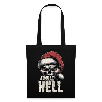 Noël Heavy Metal Punk - Sac en tissu - noir - Devant