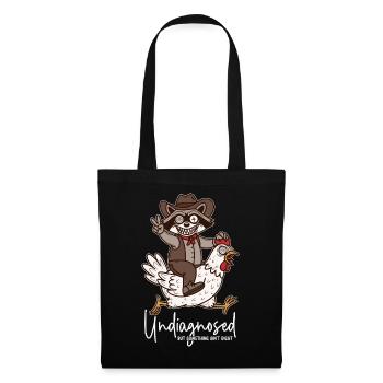 Non diagnostiqué mais quelque chose ne va pas - Sac en tissu - noir - Devant