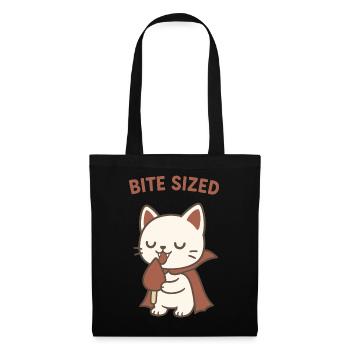Bite Sized Kitty Popsicle - Tote Bag - black - Front