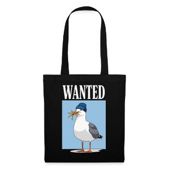 Gesucht Möwe Eiscreme Abenteuer - Sac en tissu - noir - Devant