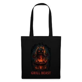 Grill Beast - Tote Bag - black - Front