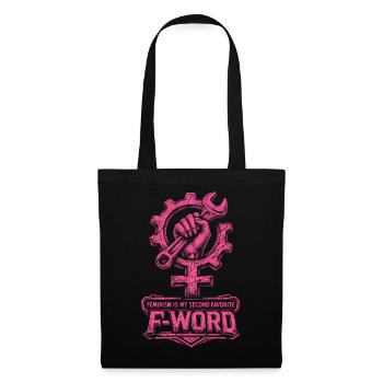 Feminism Feminist Feminist - Tote Bag - black - Front