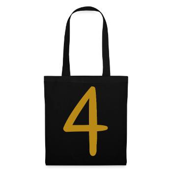 4 - Tote Bag - black - Front