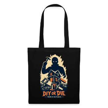 DIY Or Die Horror Design - Tote Bag - black - Front