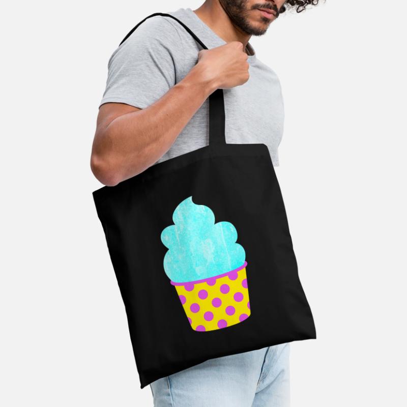 Eis Softeis Eiscreme Punkte Dots Sommer Pastell Tote Bag