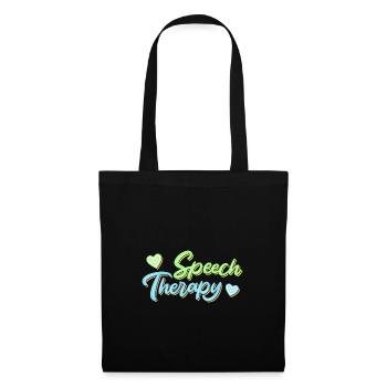 Speech Therapy Speech Therapist - Tote Bag - black - Front