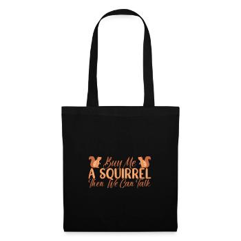Squirrel - Tote Bag - black - Front
