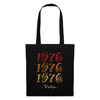 1976 vintage - Tote Bag - black - Front