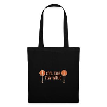 Banjo play banjo player music instrument - Tote Bag - black - Front