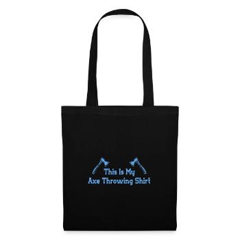 Axe throw axe throwing - Tote Bag - black - Front
