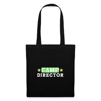 Tent Camp Manager Summer Camp - Tote Bag - black - Front