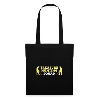 Chasseur de trésors Chasse au trésor Détecteur de métaux - Sac en tissu - noir - Devant
