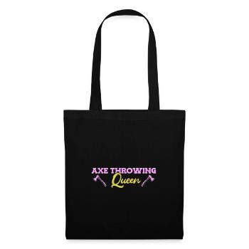 Axe throw axe throwing - Tote Bag - black - Front