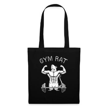 Gym Rat - Tote Bag - black - Front