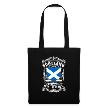 Scotland - My country - My home - Tote Bag - black - Front