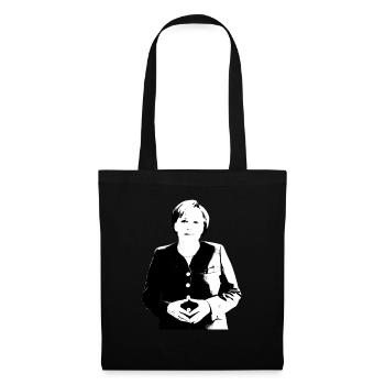 Angela Merkel Minimal - Tote Bag - black - Front