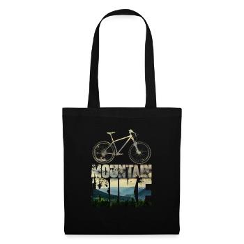 VTT - Sac en tissu - noir - Devant
