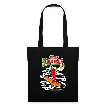 Chili Team Scoville - Stoffbeutel - Schwarz - Vorne
