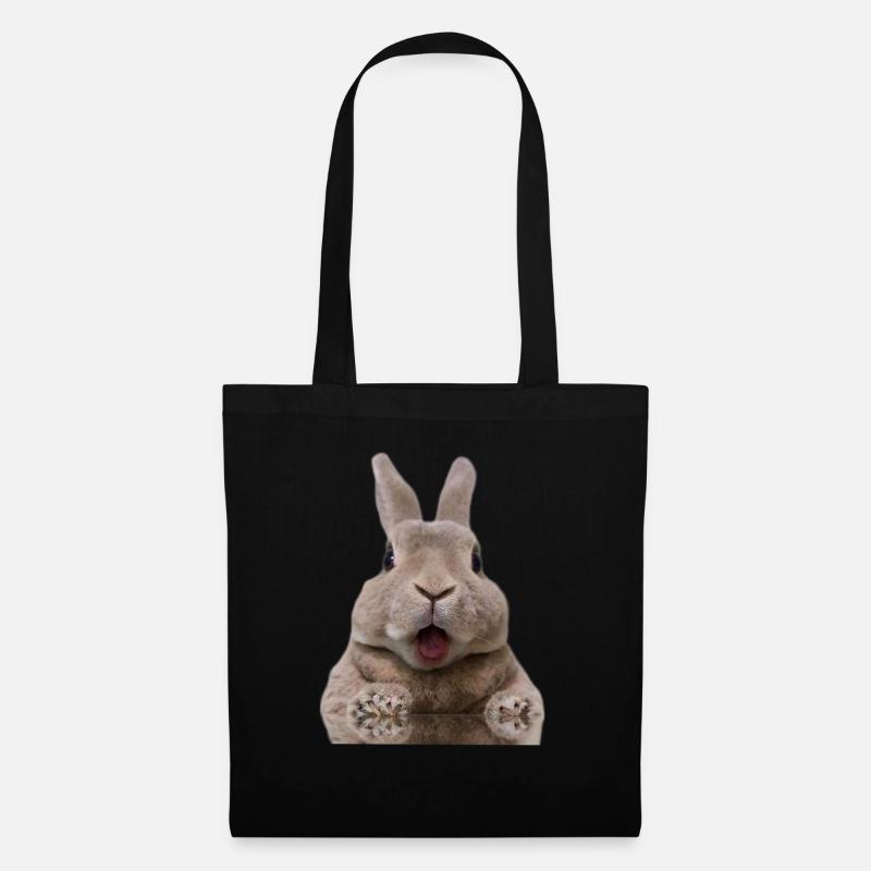 Rabbit - Tote Bag - black