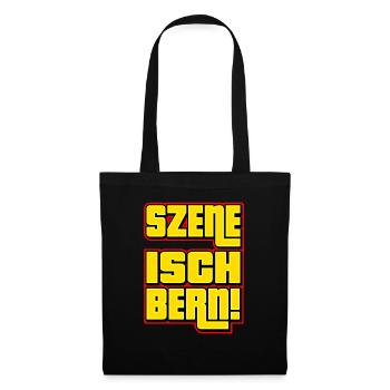 Szene Isch Bern - Stoffbeutel - Schwarz - Vorne