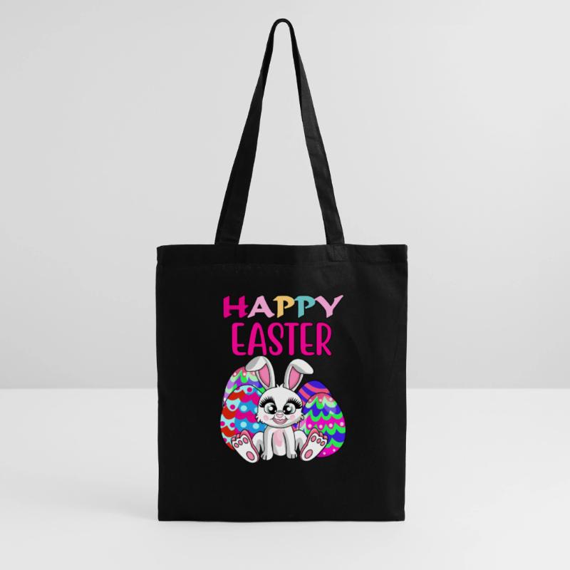 Happy easter, Easter bunny, Easter eggs, sayings Tote Bag