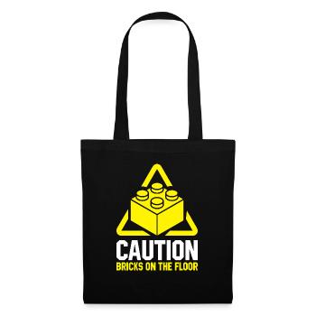 Brick Builder Brick Building Master Builder - Tote Bag - black - Front