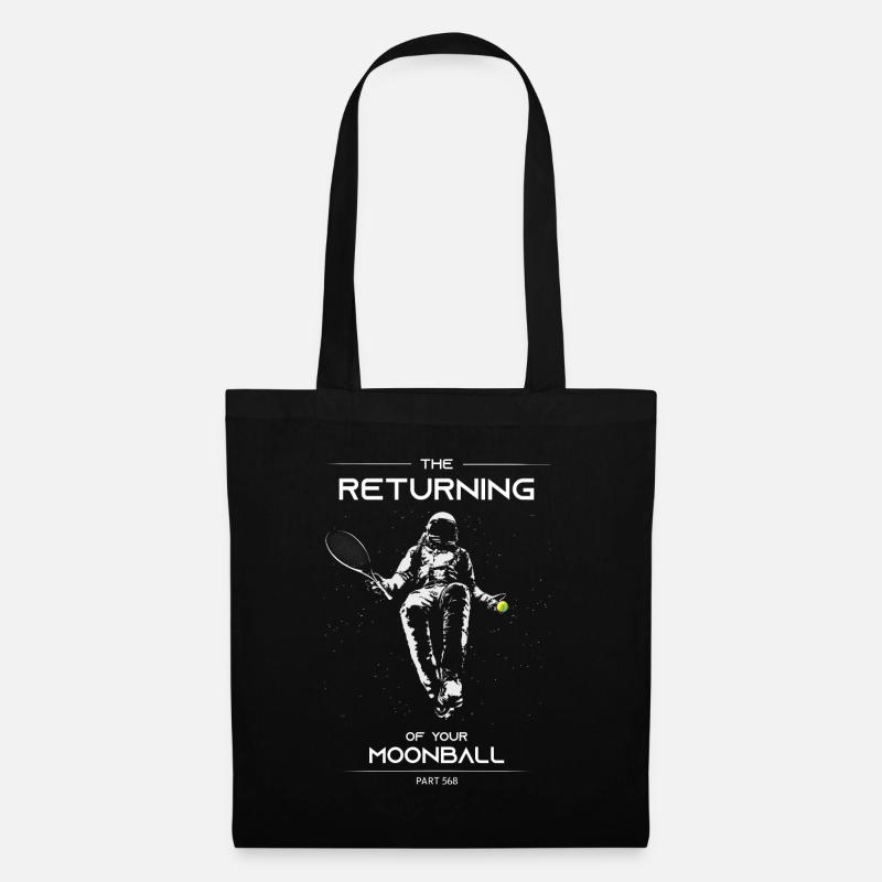 The Returning of your Moonball - Astronaut Version - Stoffbeutel - Schwarz