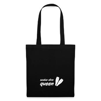 Scuba Dive Queen - Tote Bag - black - Front