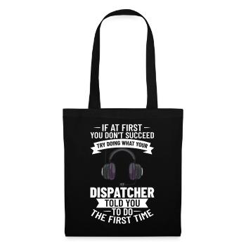 Dispatcher Emergency Call Operations Control Center Control Center - Tote Bag - black - Front