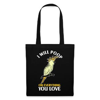 Cockatoo - Tote Bag - black - Front