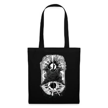 Raven Moon - Tote Bag - black - Front