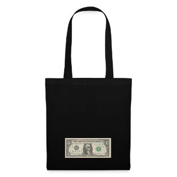 Collecte d'argent - Sac en tissu - noir - Devant