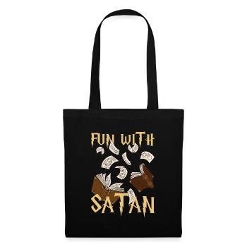 Satan occult Gothic Tarot Gift - Tote Bag - black - Front