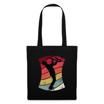 Jazz Saxophonist Retro - Tote Bag - black - Front