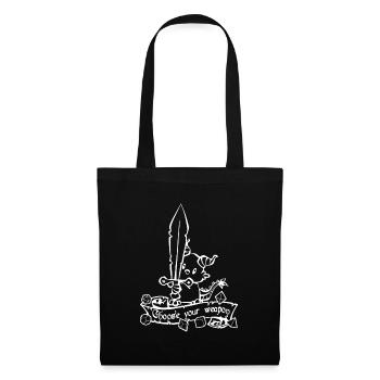 Choose your weapon RPG GAME - Tote Bag - black - Front