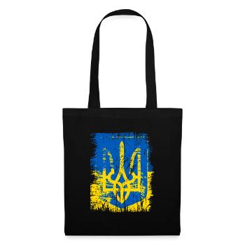 Ukraine - Sac en tissu - noir - Devant