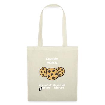Cookie Policy, Accept Cookies Joke - Tote Bag - nature - Front